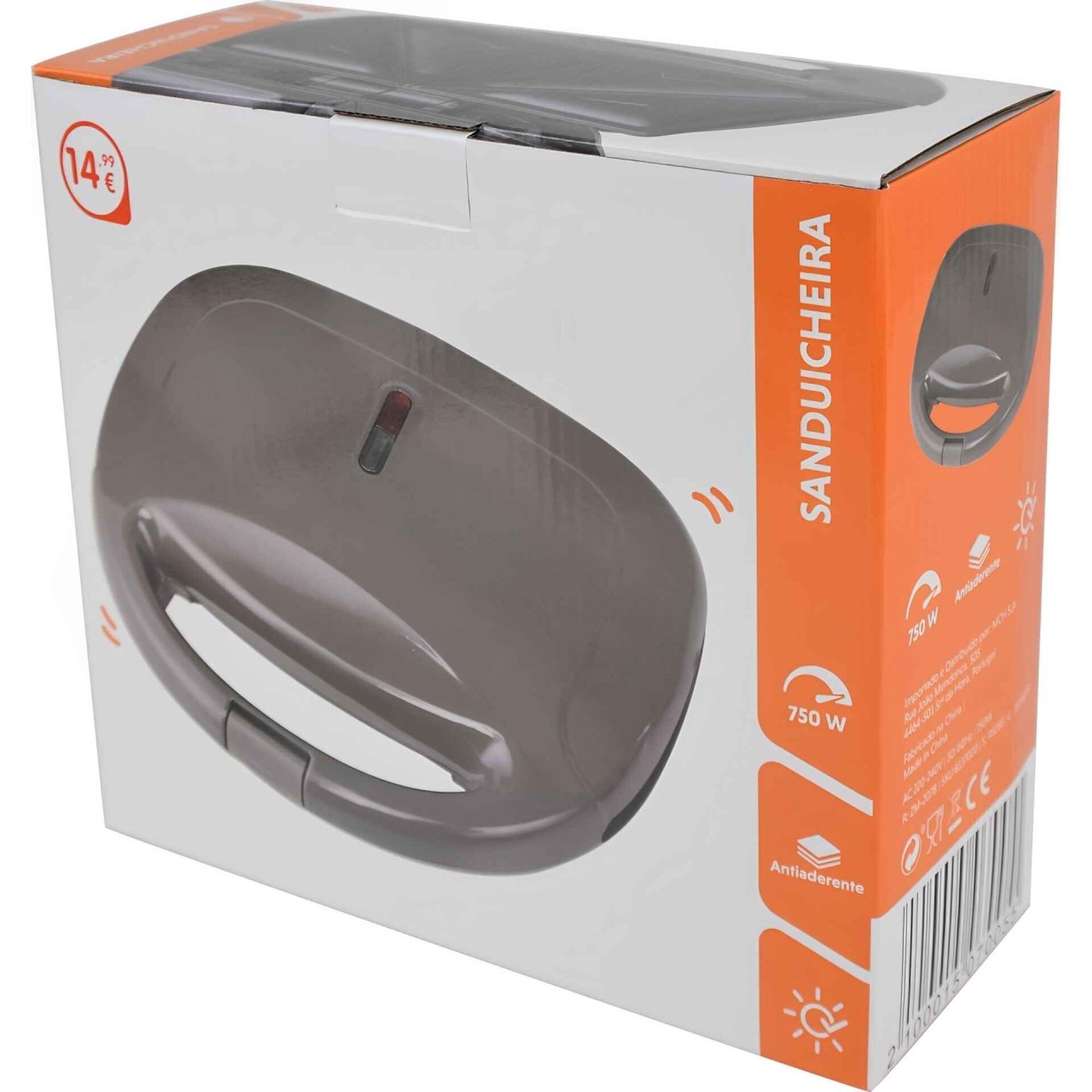 Sanduicheira Antiaderente 750W
