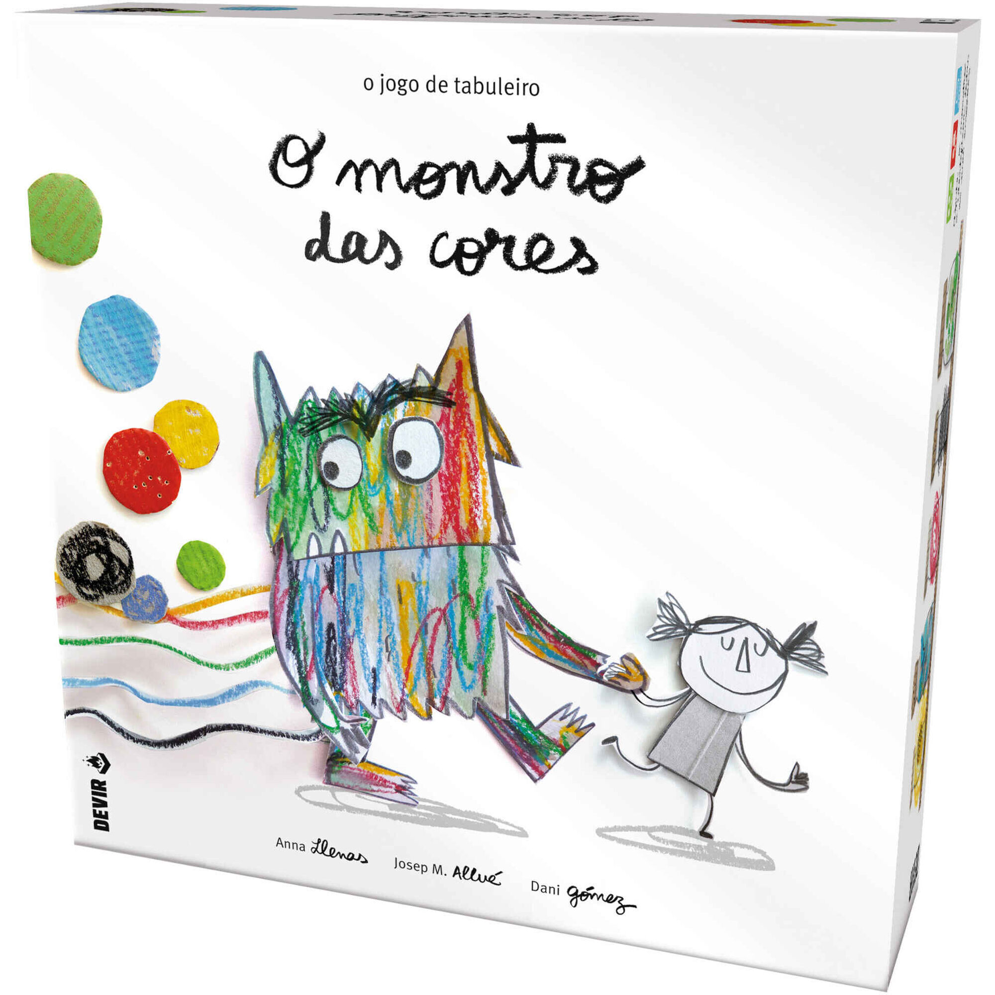 Devir - Jogo de Tabuleiro O Monstro das Cores