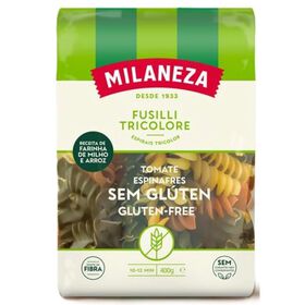 Massa Espirais sem Gl&uacute;ten Milaneza