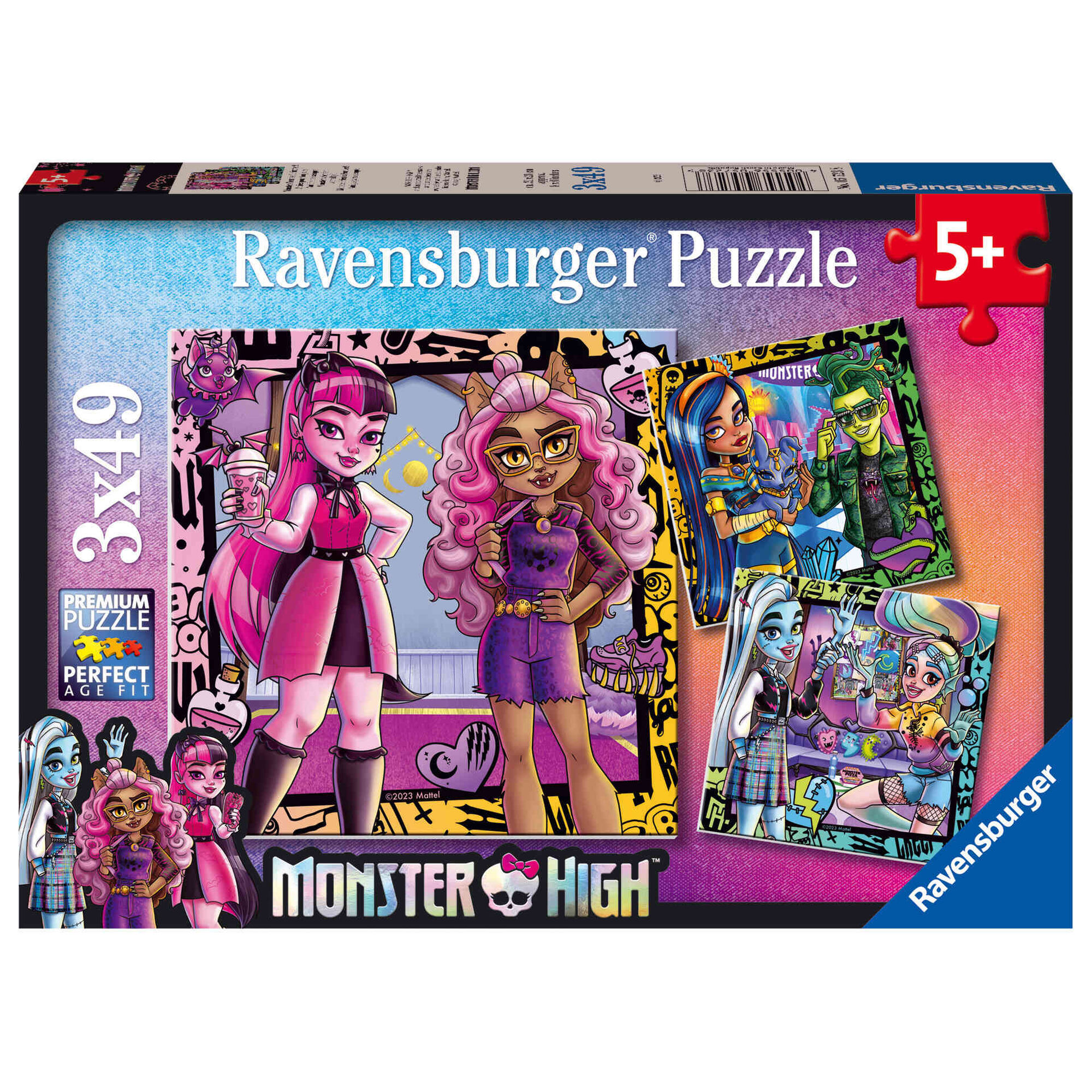 Puzzle Monster High 3x49 Peças