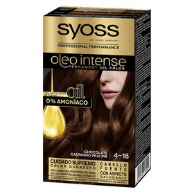 Coloração Permanente Oleo Intense Castanho Praliné 4.18