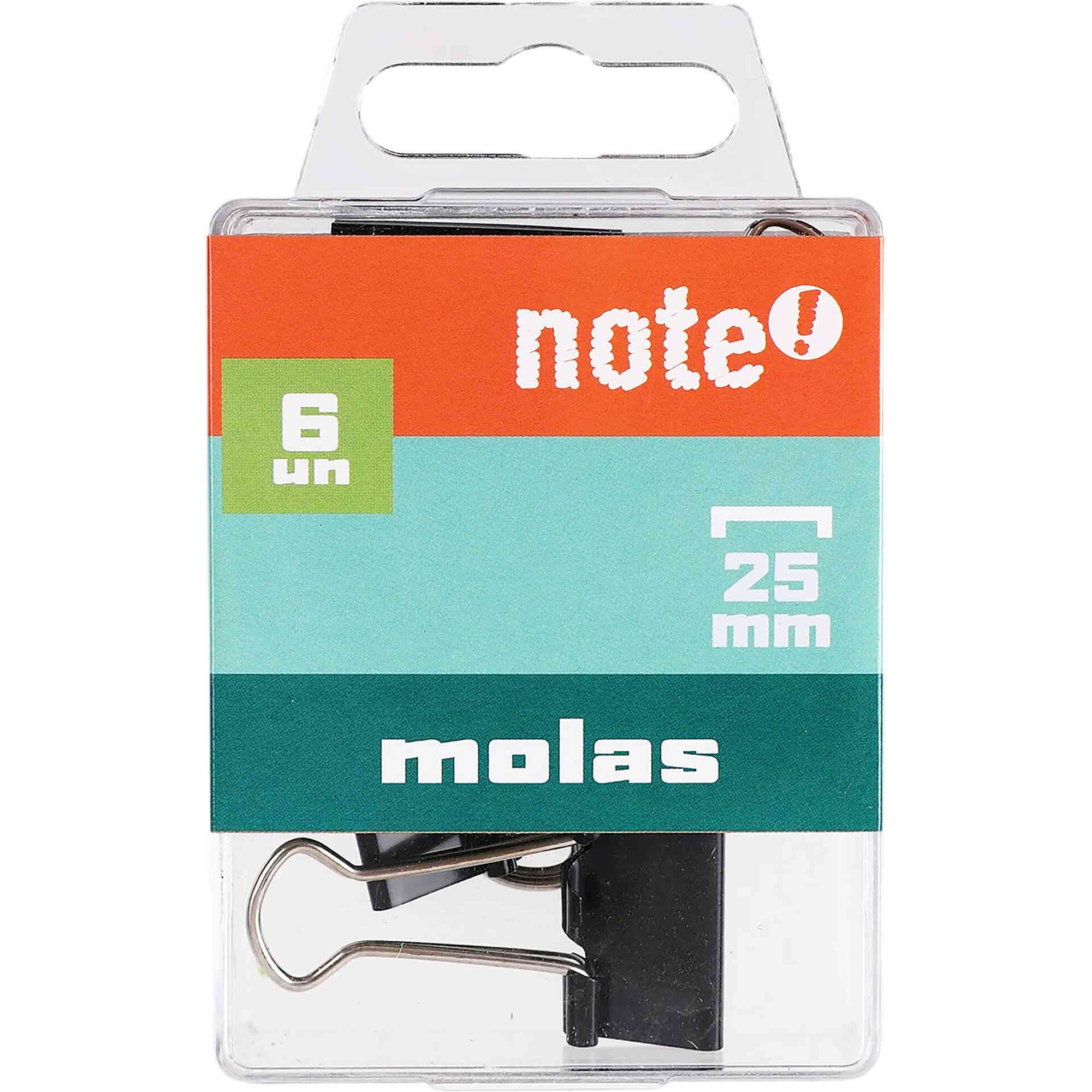 Conjunto 6 Molas 25mm Note!