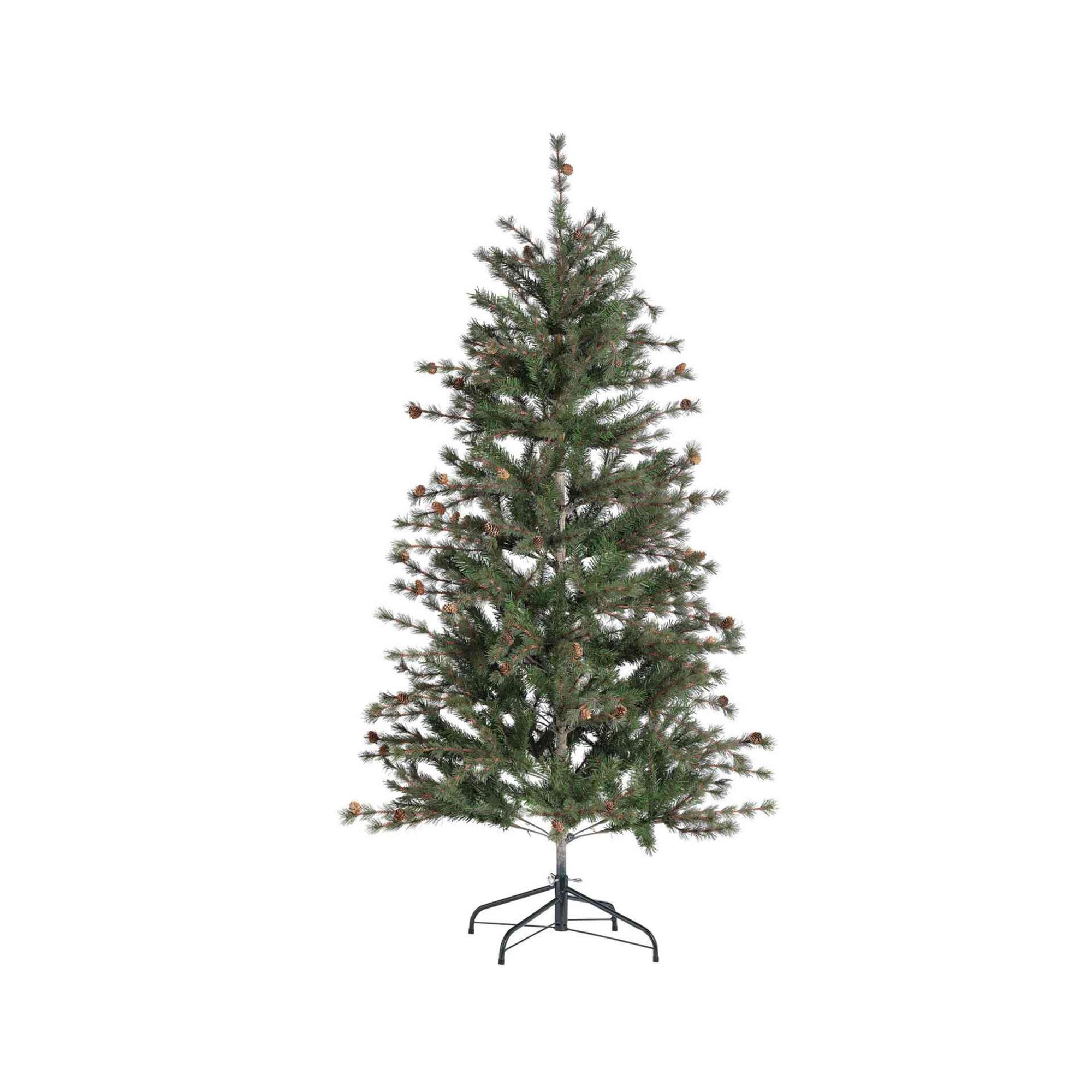 Árvore Natal com Tronco Natural Verde Árvore Natal com Tronco Natural Verde