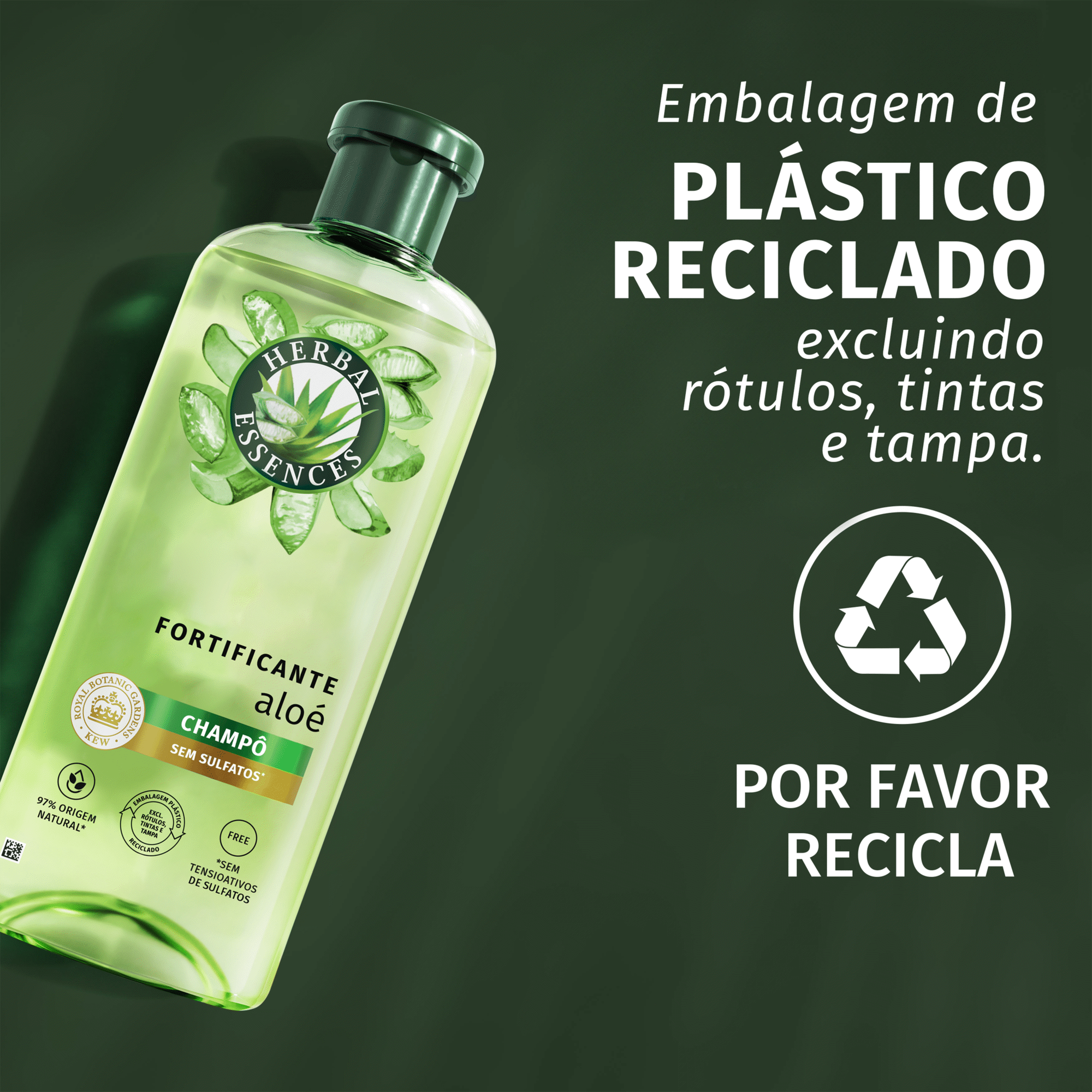 Champô Fortificante Aloe