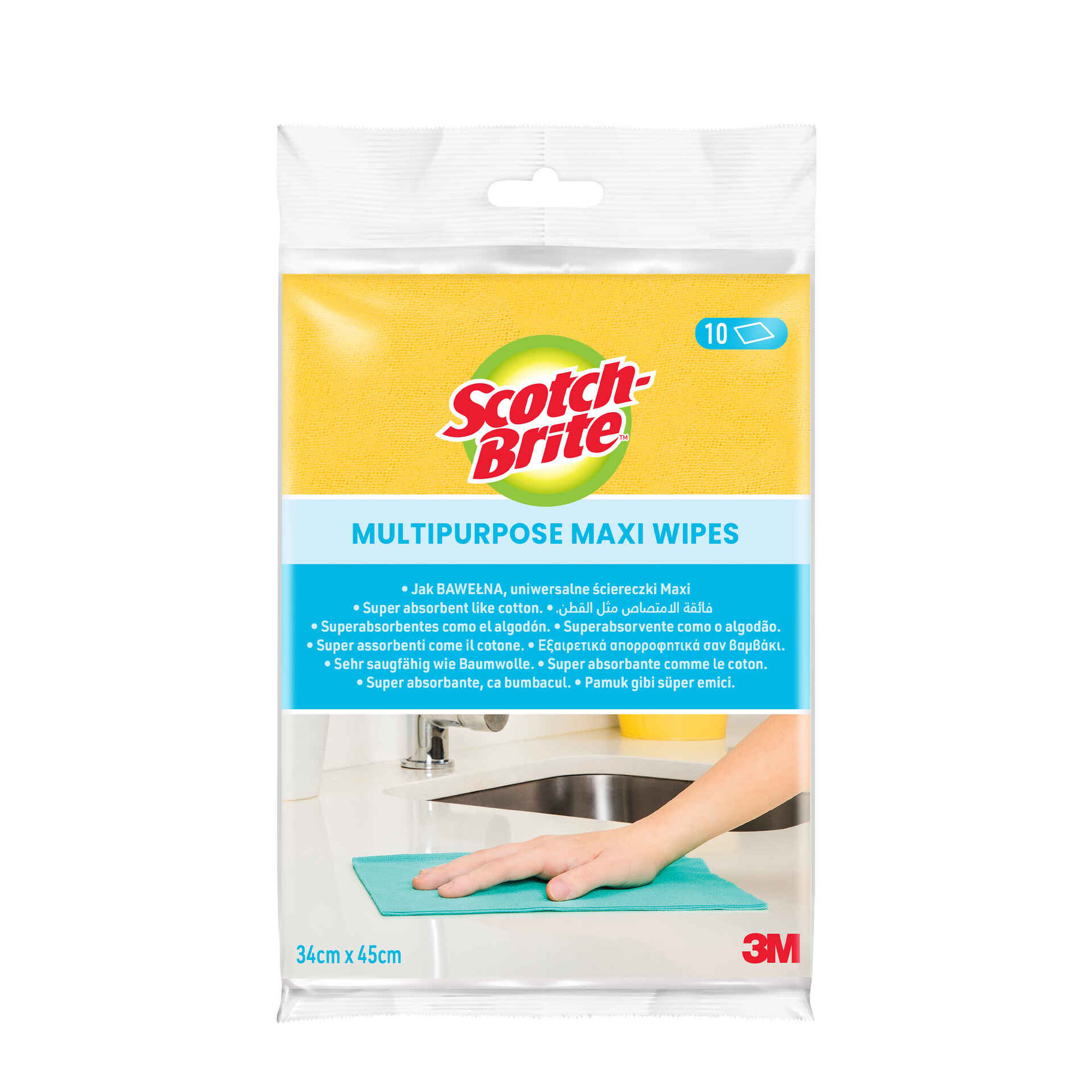 Pano Multiusos Maxi Wipes Scotch-Brite
