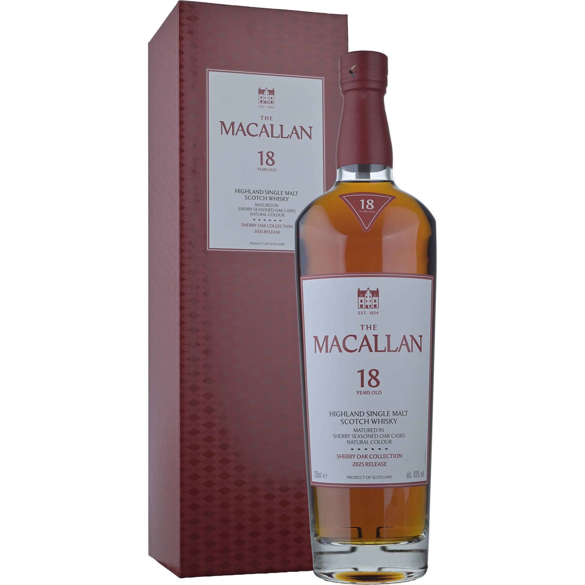 Macallan Whisky Single Malt Sherry Oak Collection