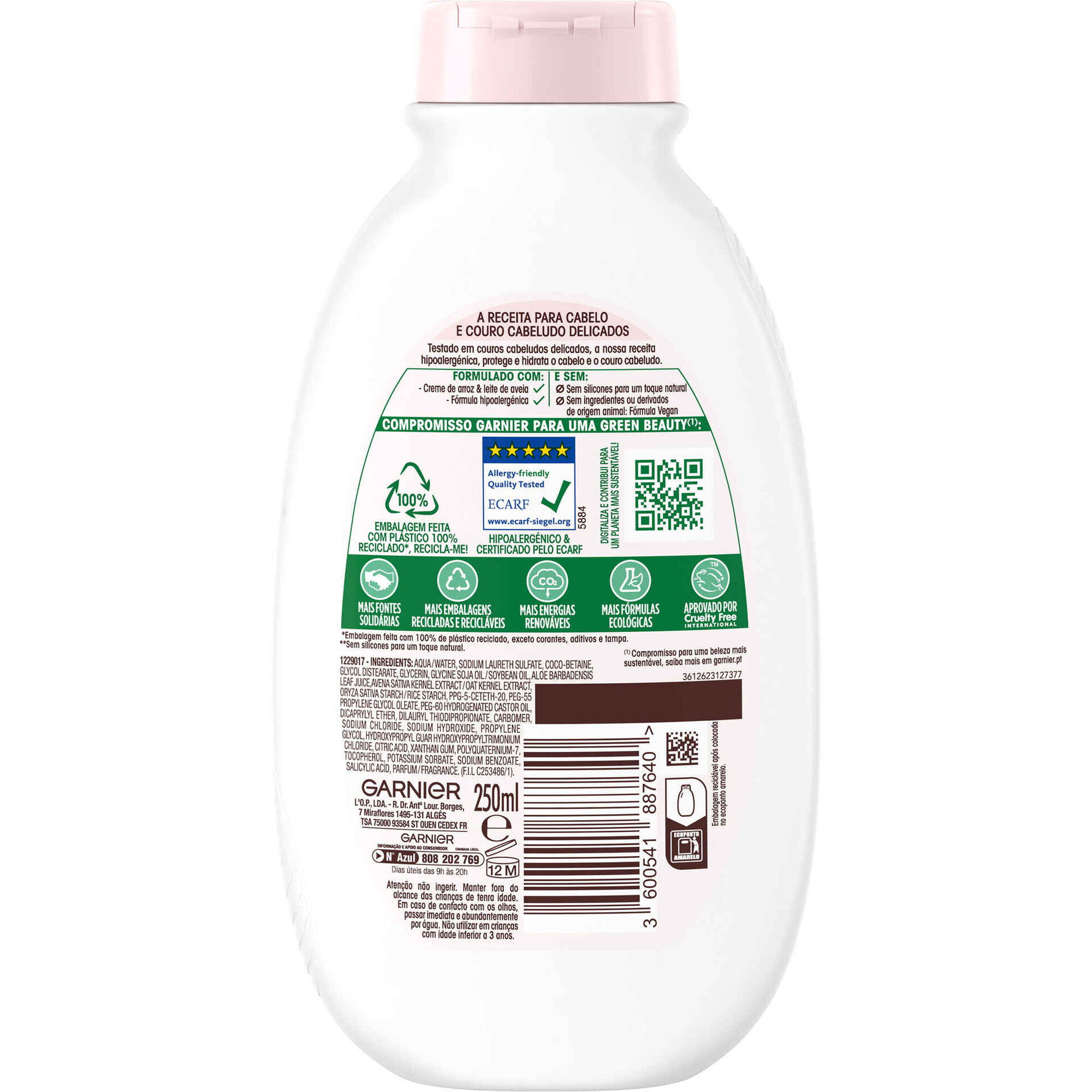 Champô Ultra Suave Delicadeza de Aveia Champô Ultra Suave Delicadeza de Aveia