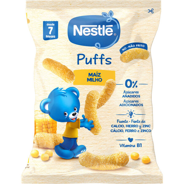 Snack para Bebé de Milho HappyPuffs +12M Nestlé