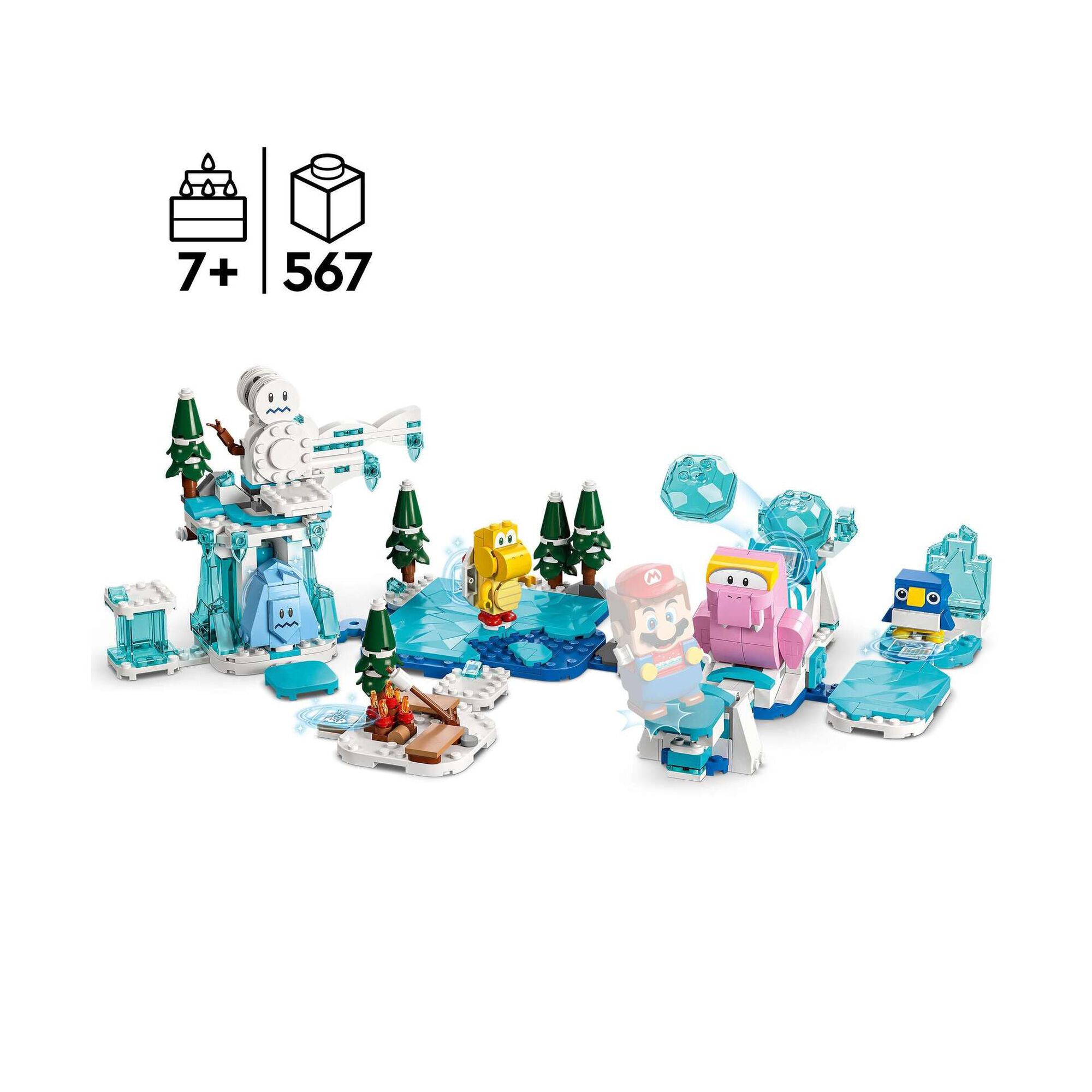 Set de Expansão - A Aventura na Neve de Fliprus - 71417