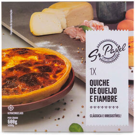 Quiche de Queijo e Fiambre Sr. Pastel