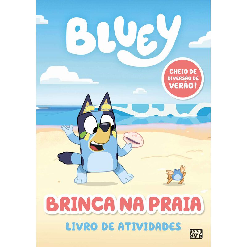 Bluey Brinca na Praia - Livro de Atividades de Vários Autores