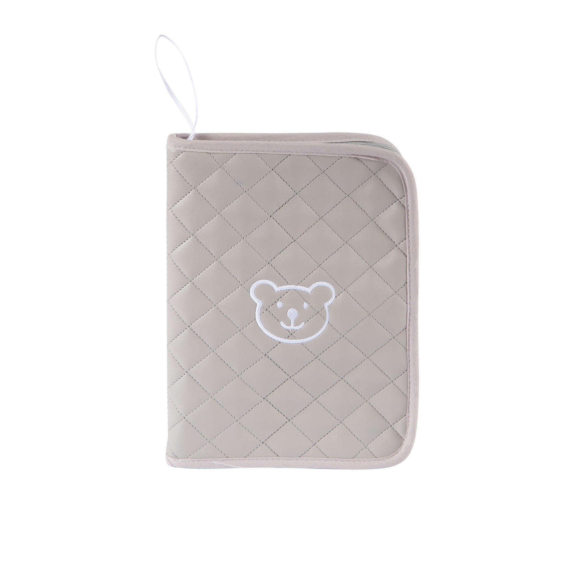 Porta Documentos Cinza