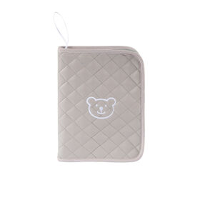 Porta Documentos Cinza