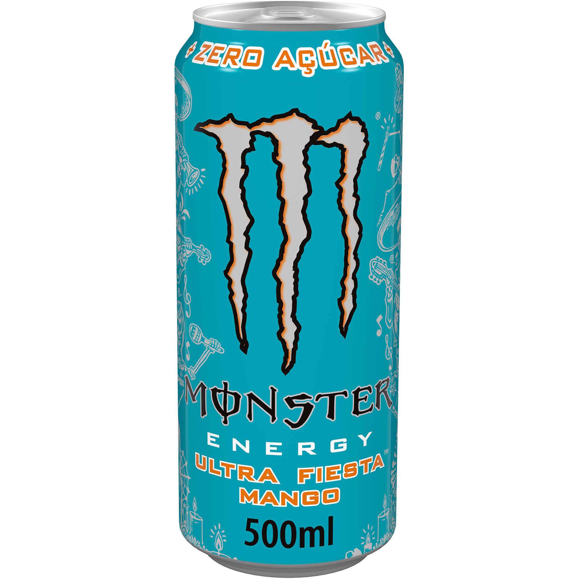 Bebida Energ&eacute;tica em Lata Ultra Fiesta sem A&ccedil;&uacute;car Monster