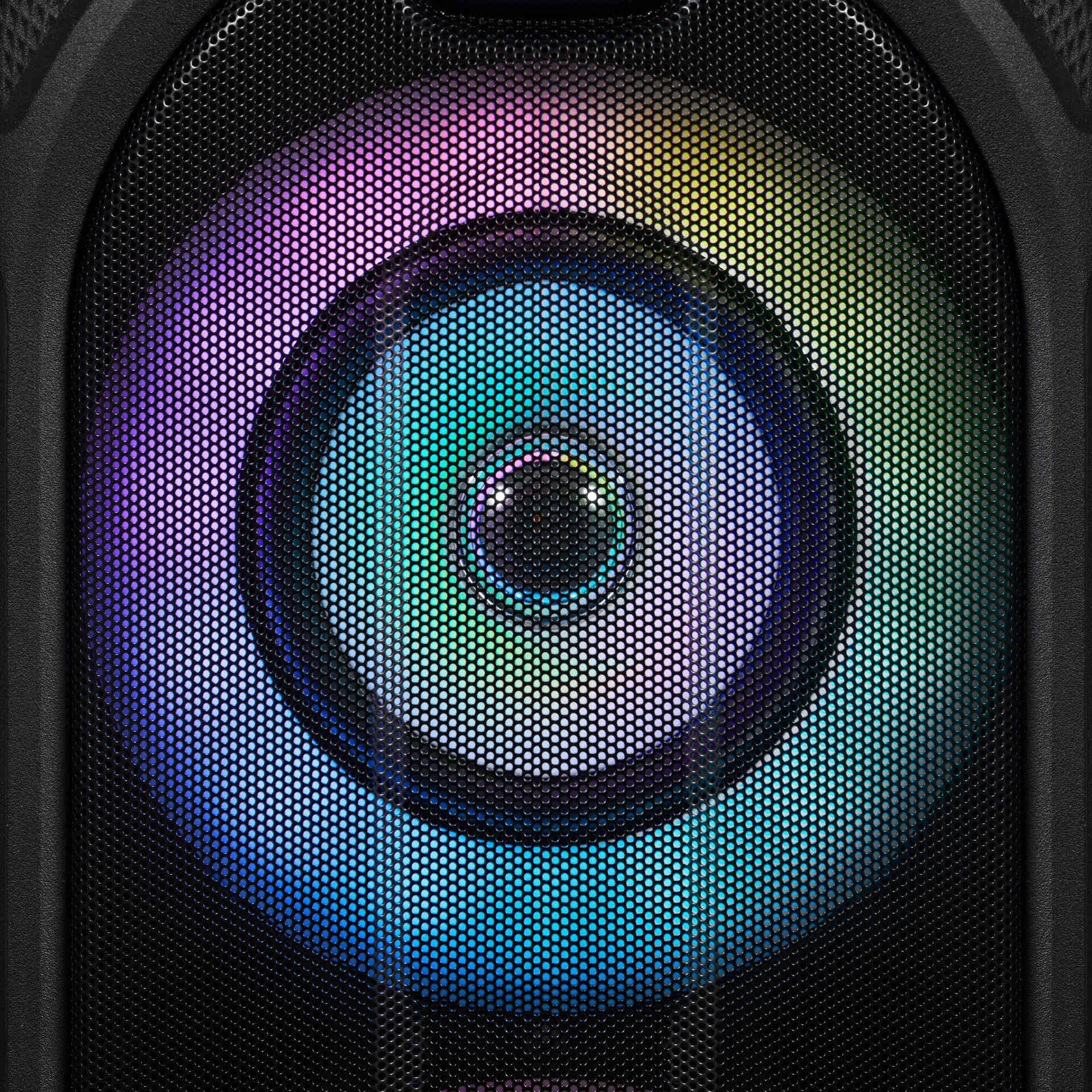 Coluna Dupla Portátil Bluetooth com Luzes Coluna Dupla Portátil Bluetooth com Luzes