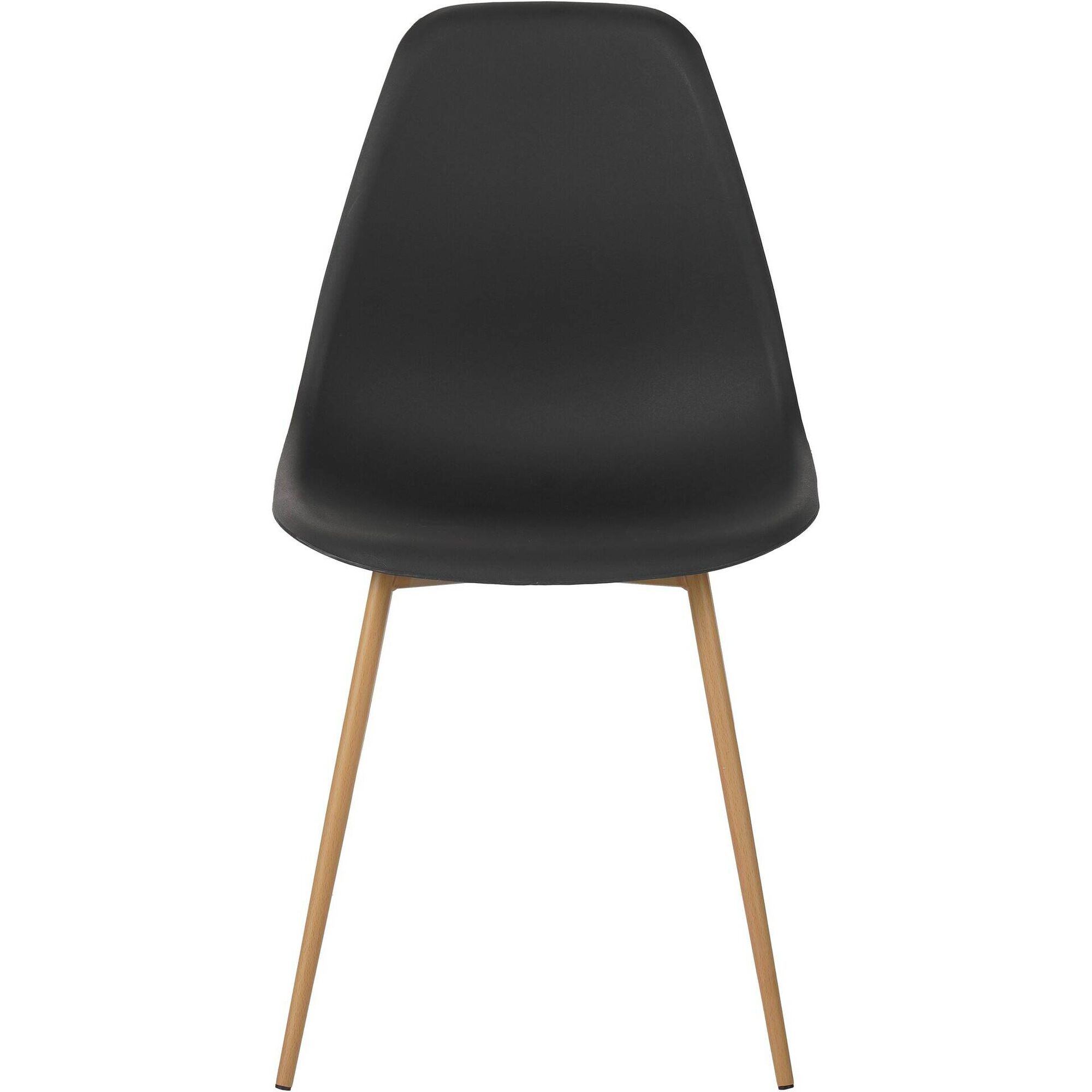 Cadeira N&oacute;rdica Preta Kasa