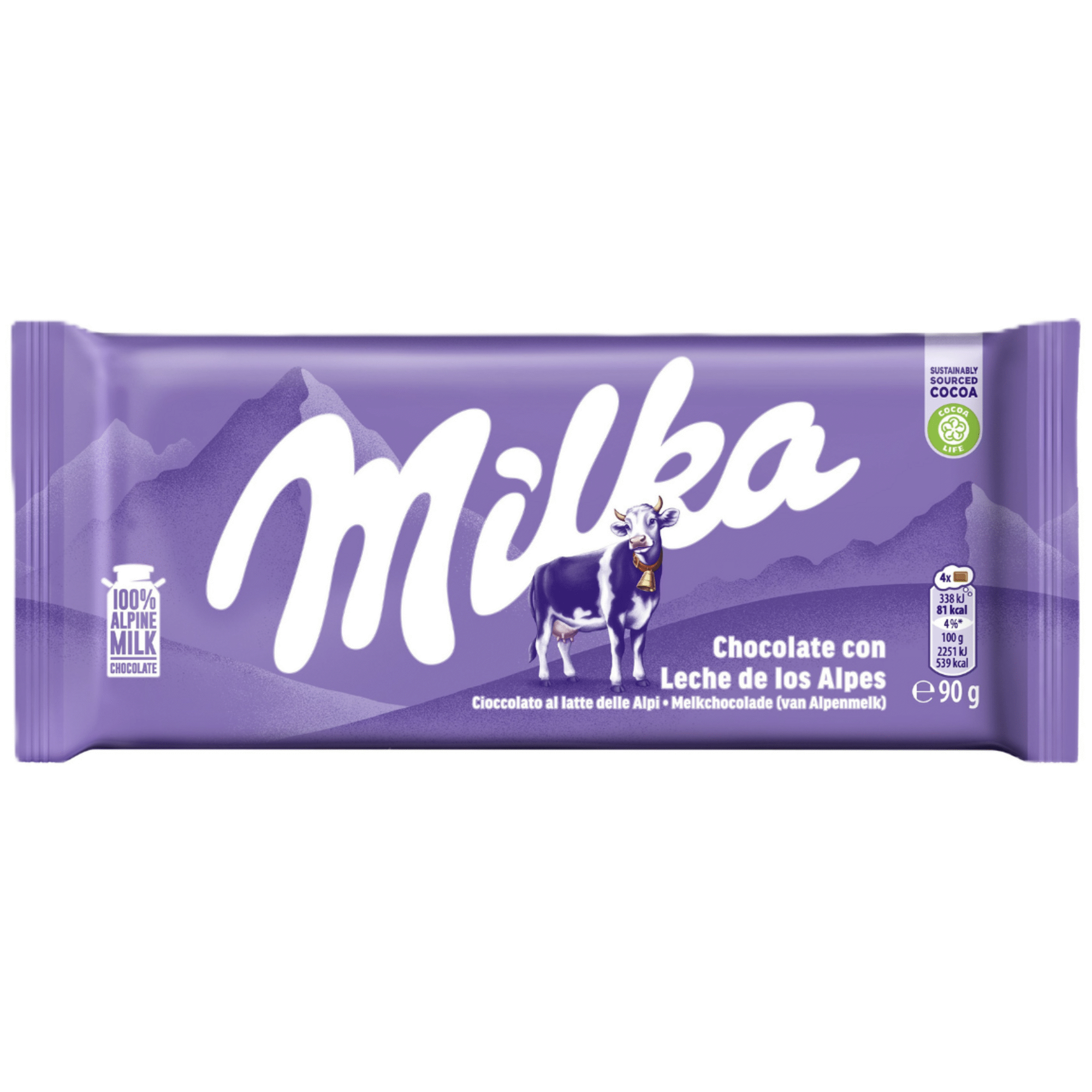 Tablete de Chocolate de Leite