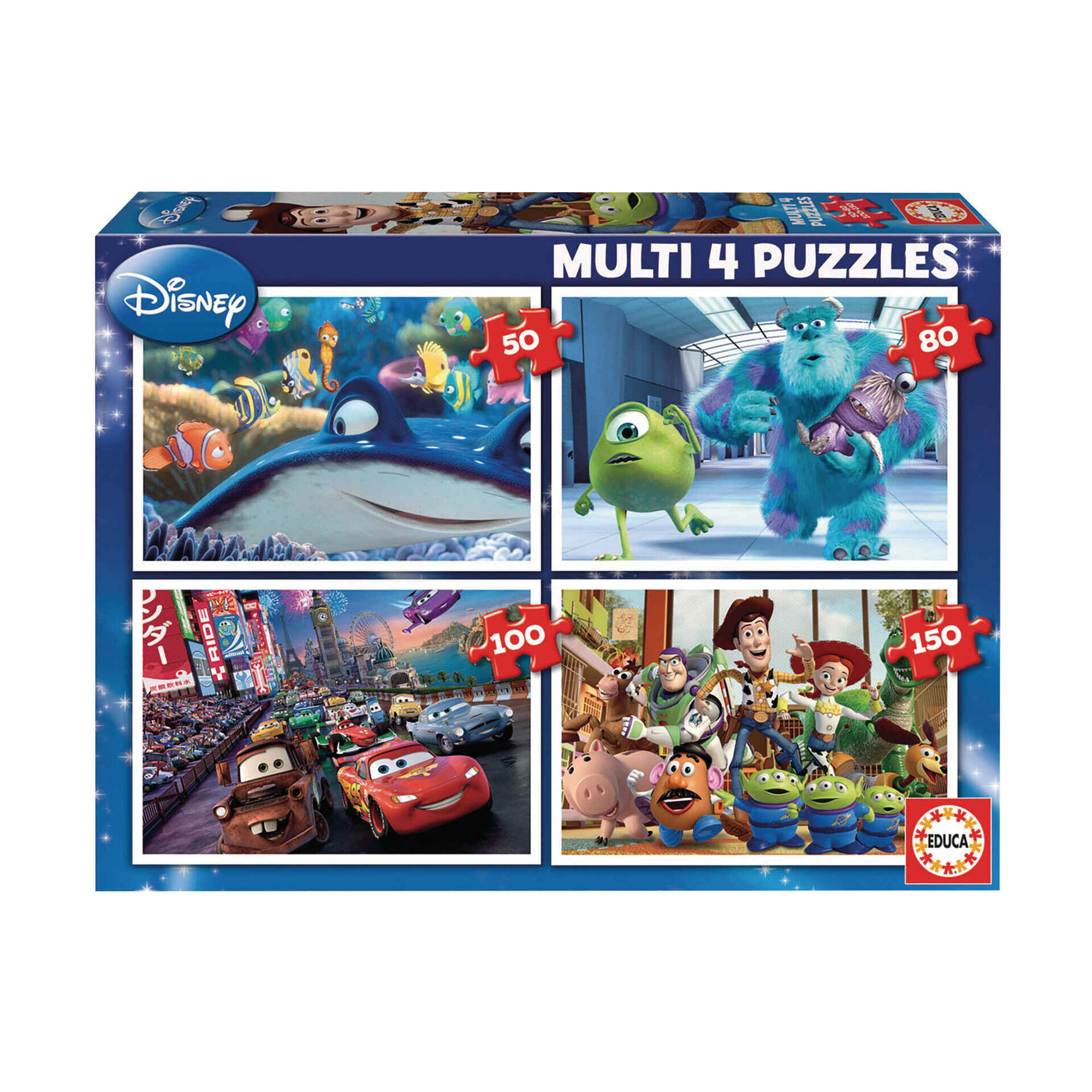 Puzzle Progressivo 20 a 150 Peças (vários modelos)