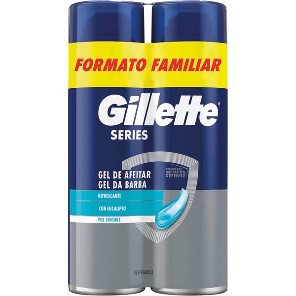 Gel de Barbear Series Refrescante Gillette