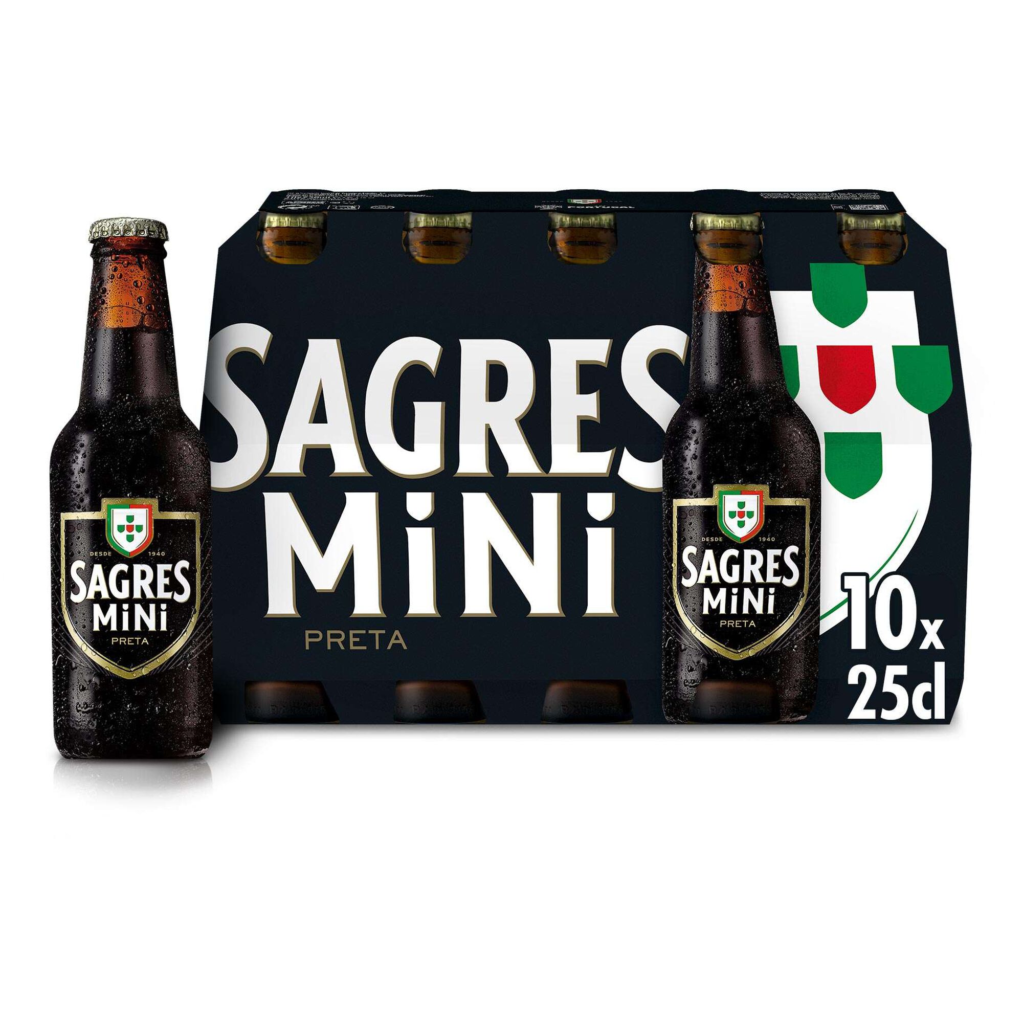 Cerveja com Álcool Preta Mini