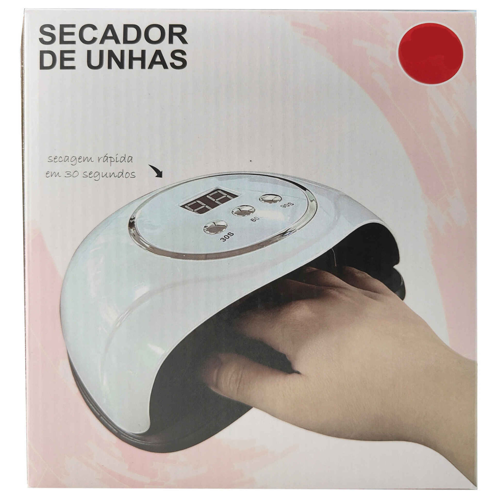 Secador de Unhas Tecnologia LED UV Bazar&atilde;o