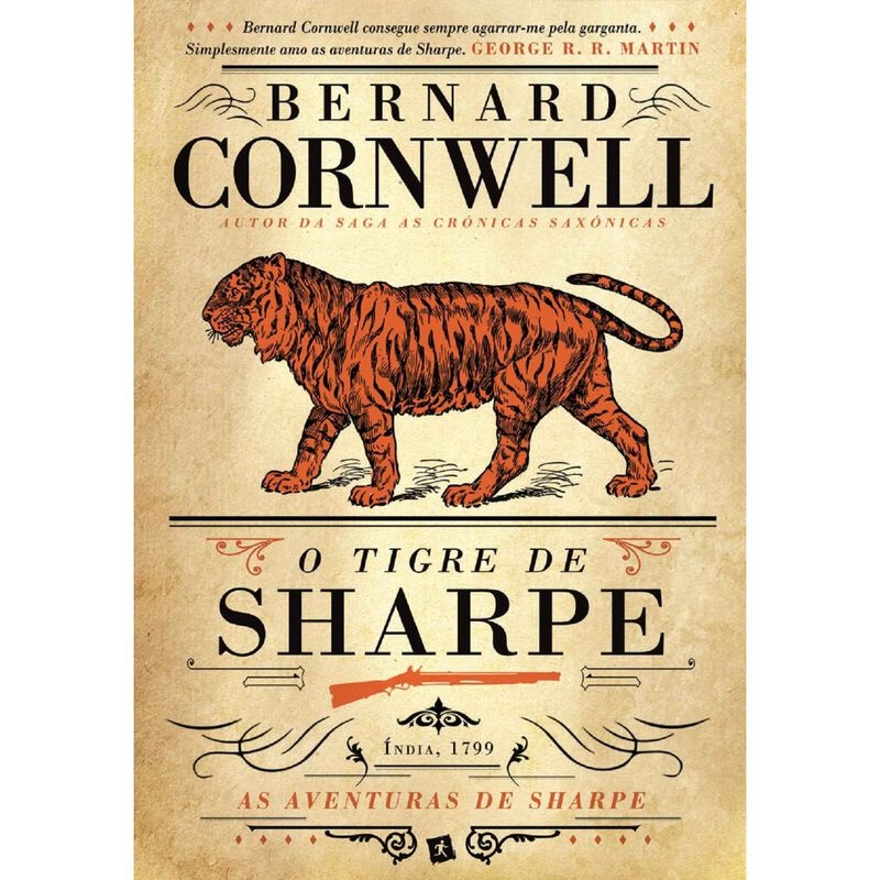 O Tigre de Sharpe de Bernard Cornwell