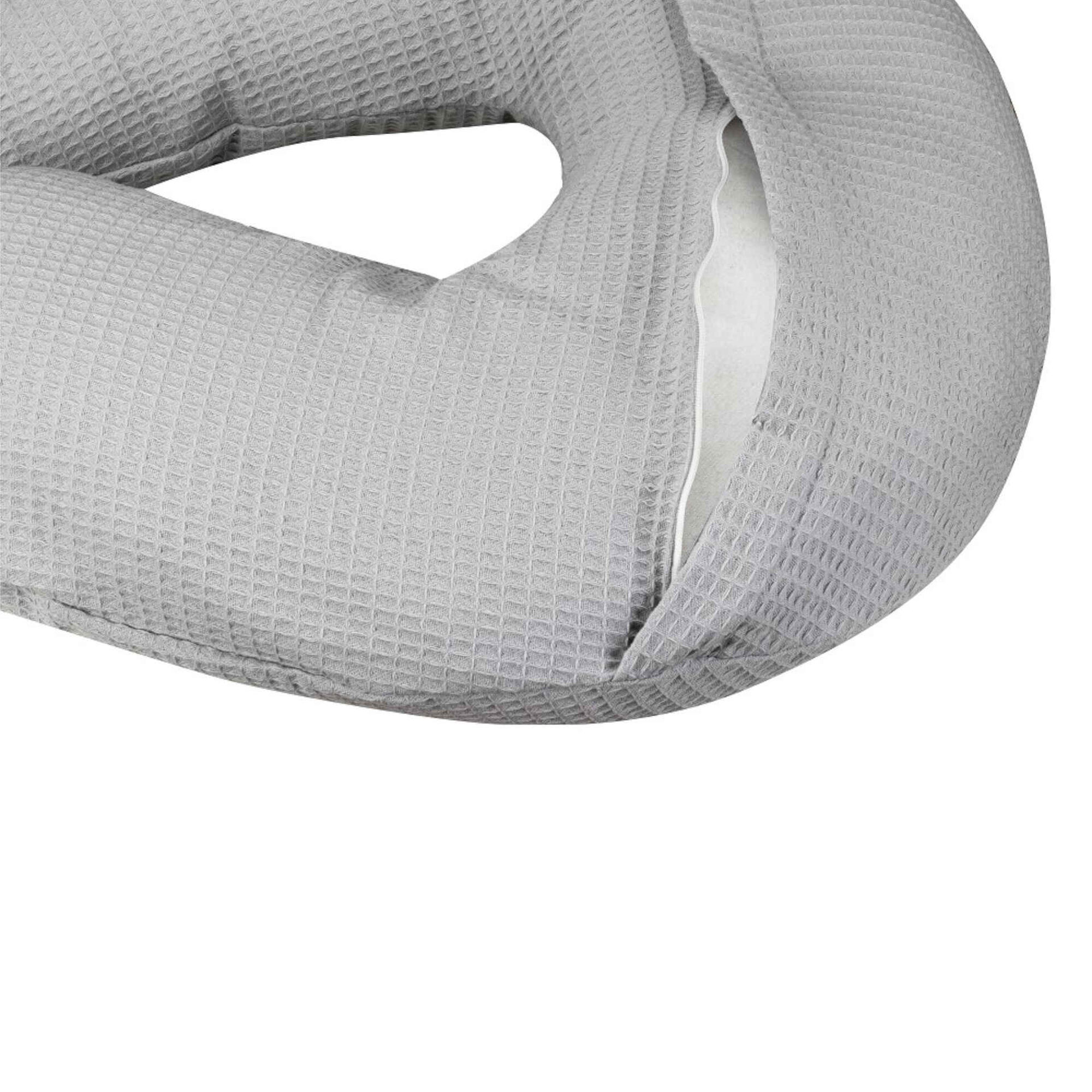 Almofada de Amamenta&ccedil;&atilde;o 65x65cm Cinza Don Algodon