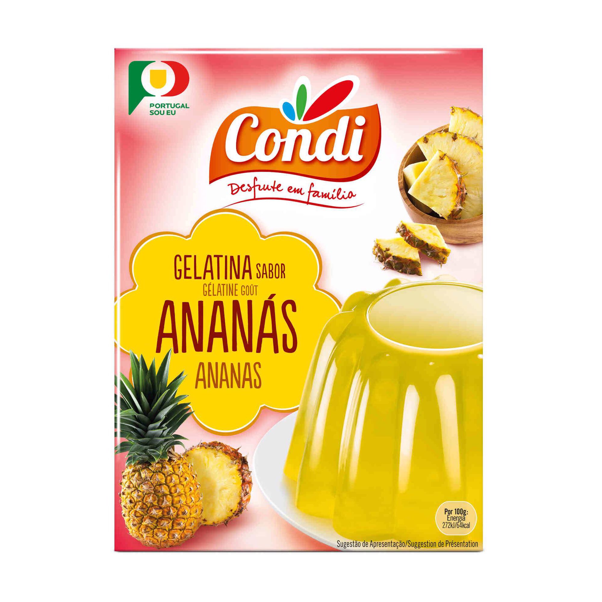 Gelatina em Pó de Ananás Gelatina em Pó de Ananás