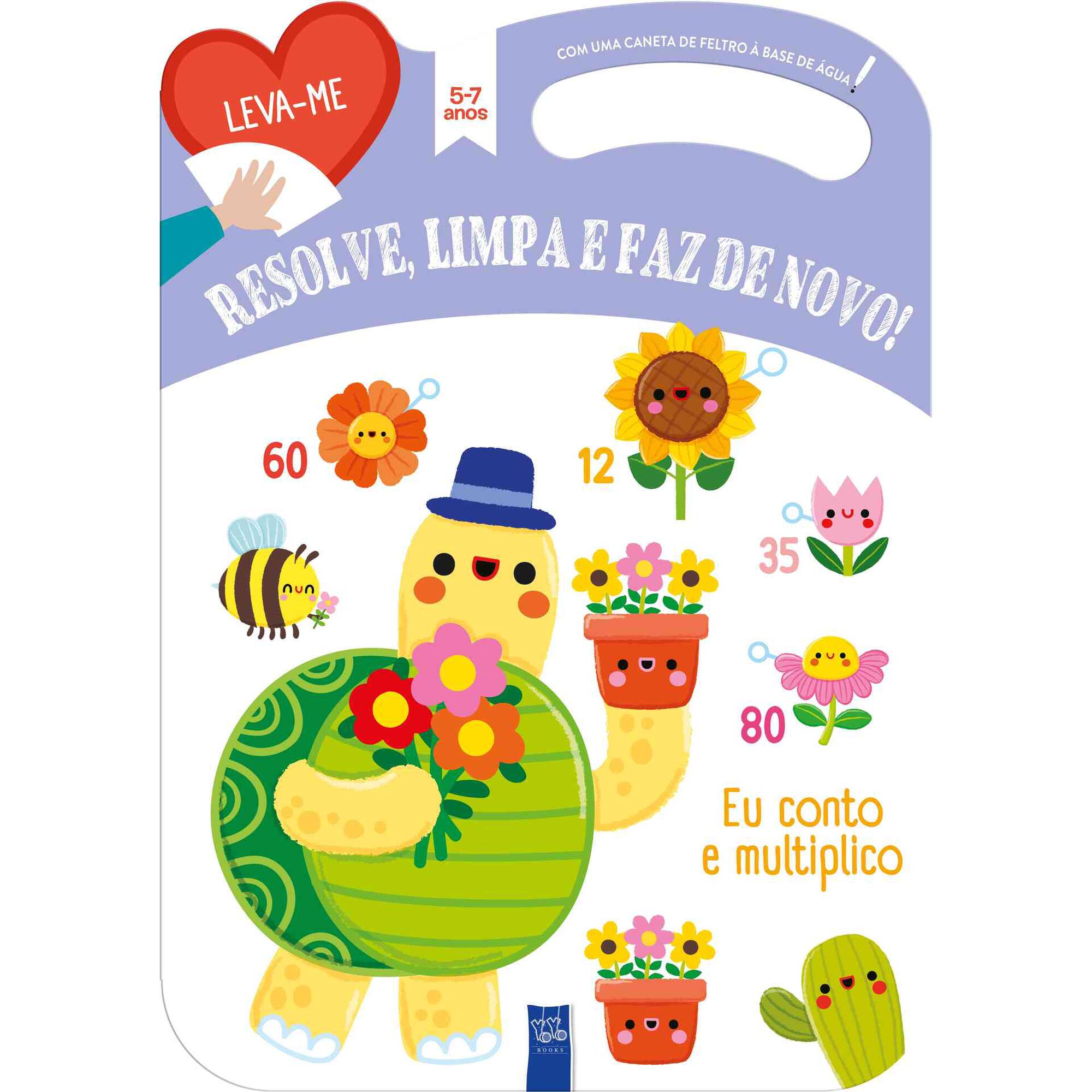 Resolve, Limpa e Faz de Novo! Eu Conto e Multiplico - 5-7 Anos