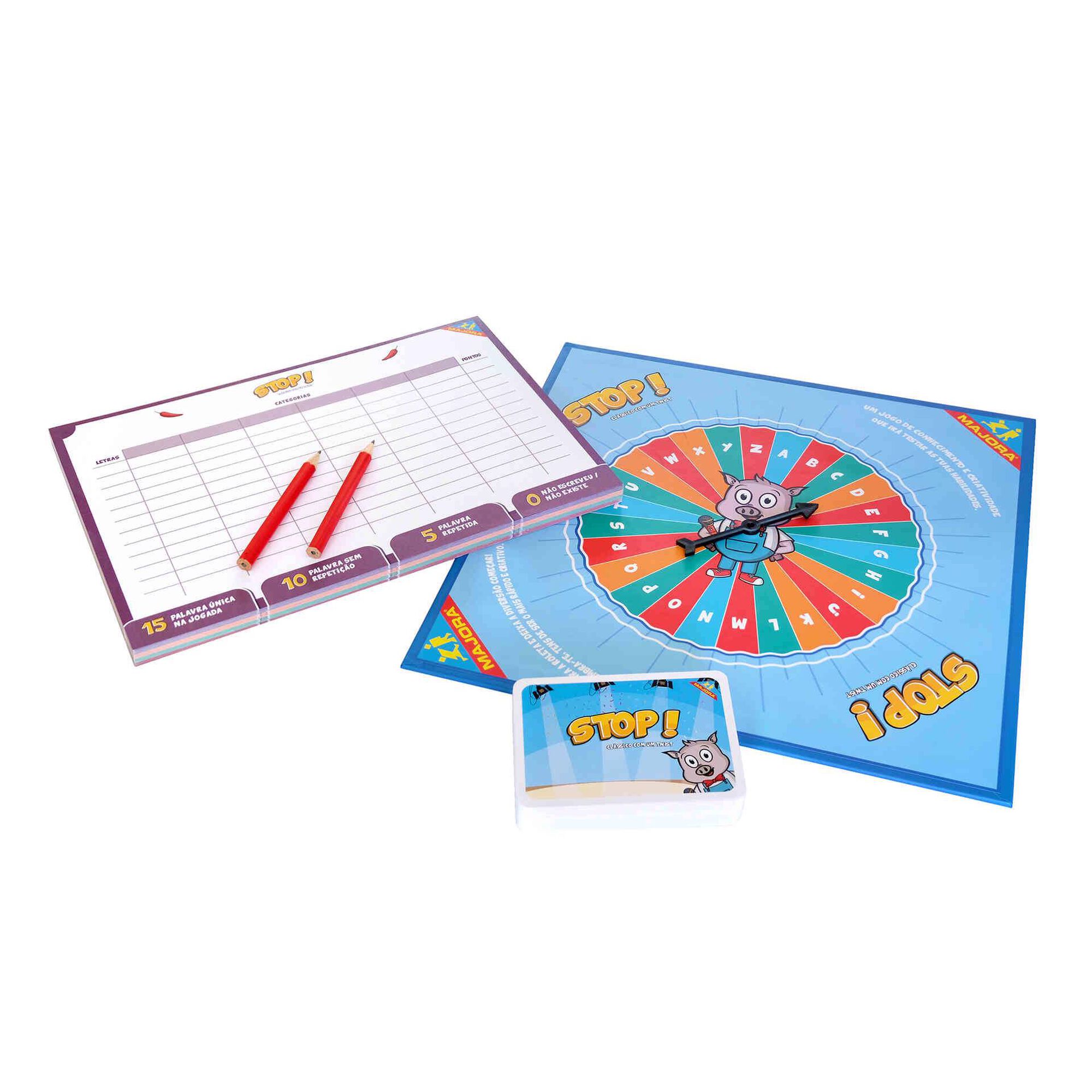 Jogo de Tabuleiro Stop!