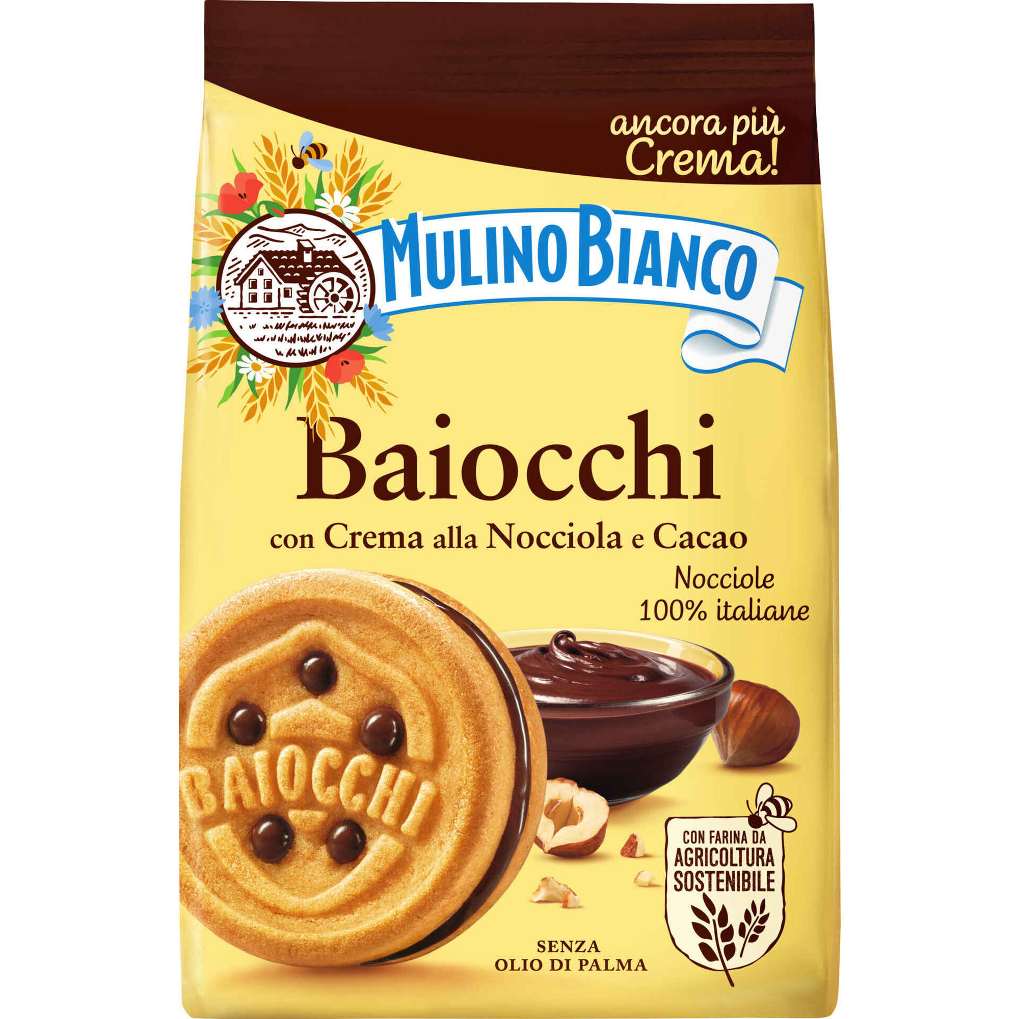 Bolachas Baiocchi com recheio de avelã e cacau Bolachas Baiocchi com recheio de avelã e cacau