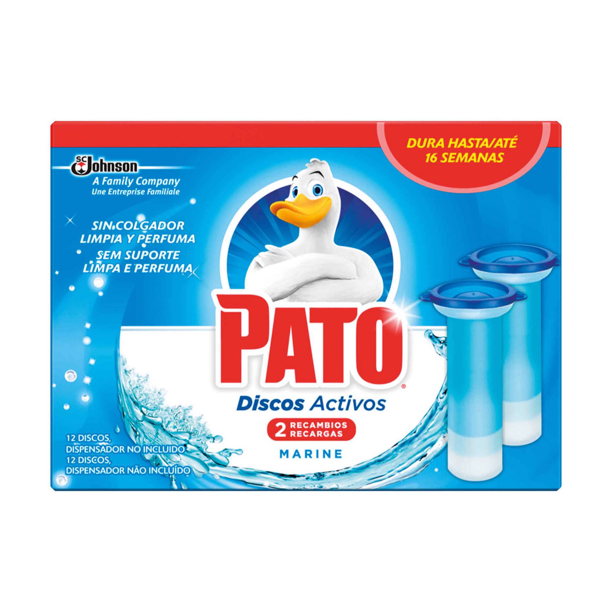 Discos Sanitários Ativos Recargas Marinho Discos Sanitários Ativos Recargas Marinho