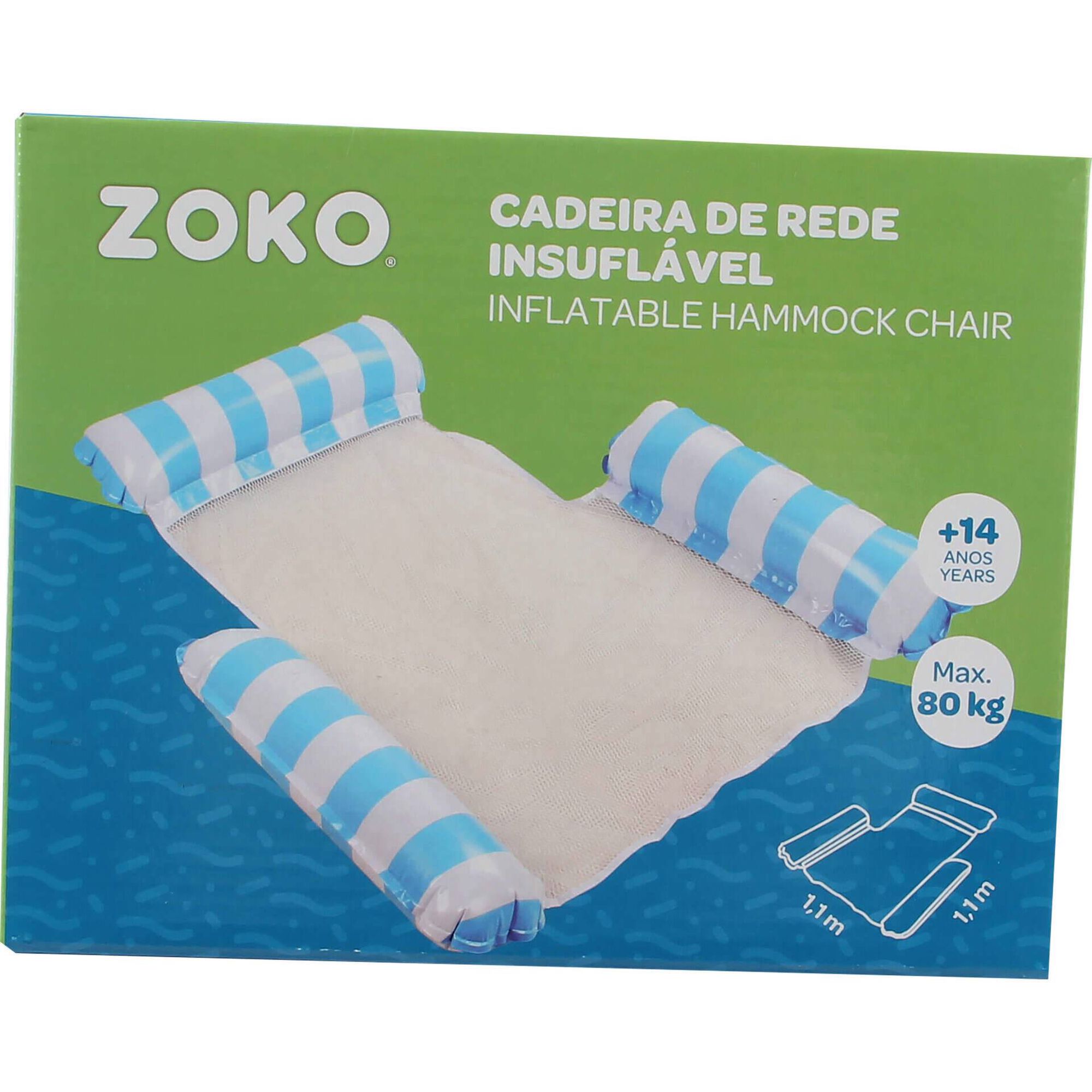 Zoko - Cadeira de Rede Insufl&aacute;vel