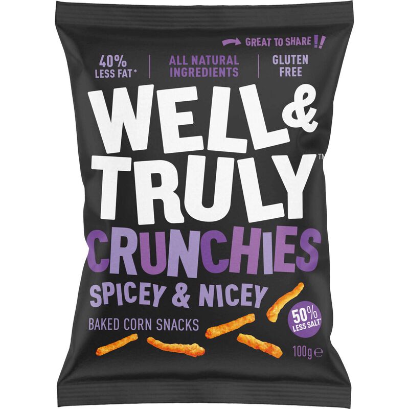 Snack Crunchie Picante Well &amp; Trully Well &amp; Truly