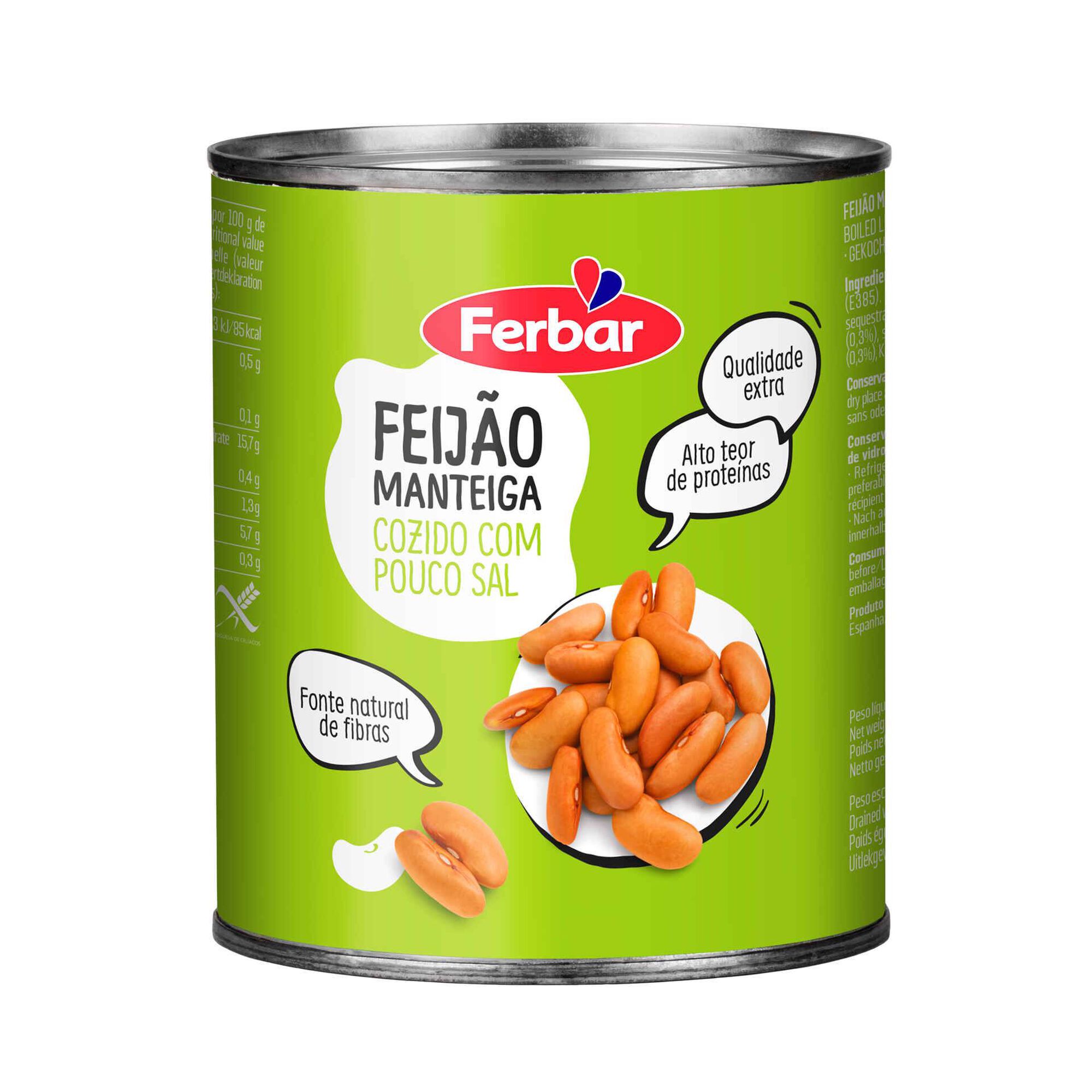 Feijão Manteiga Cozido Feijão Manteiga Cozido