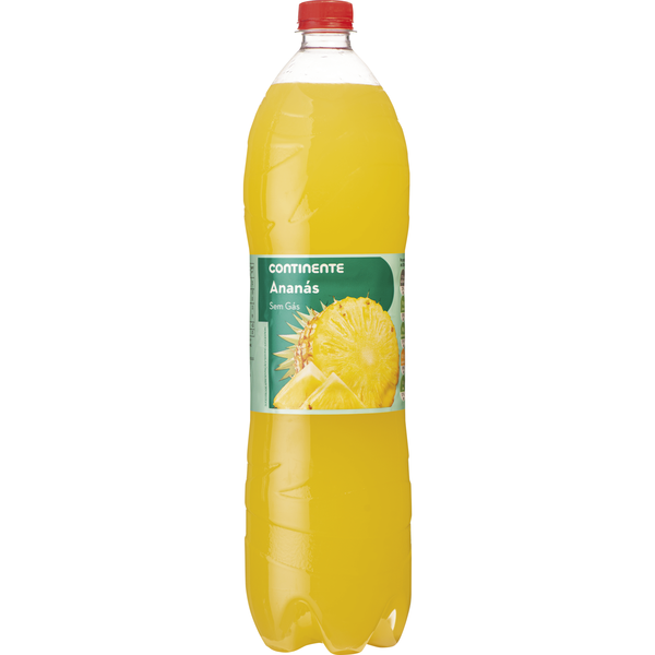 Refrigerante sem Gás Ananás Continente