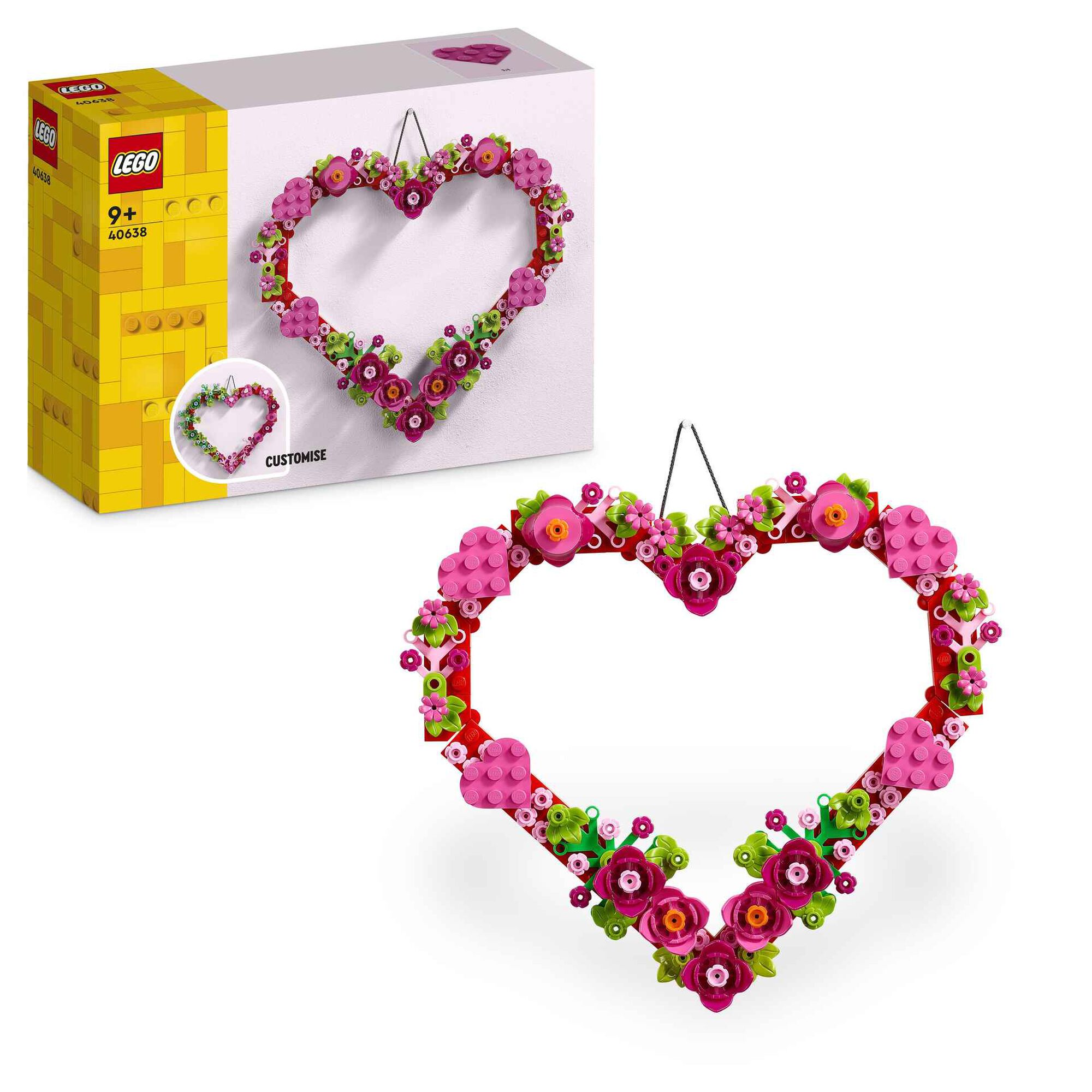LEGO - Cora&ccedil;&atilde;o Decorativo - 40638