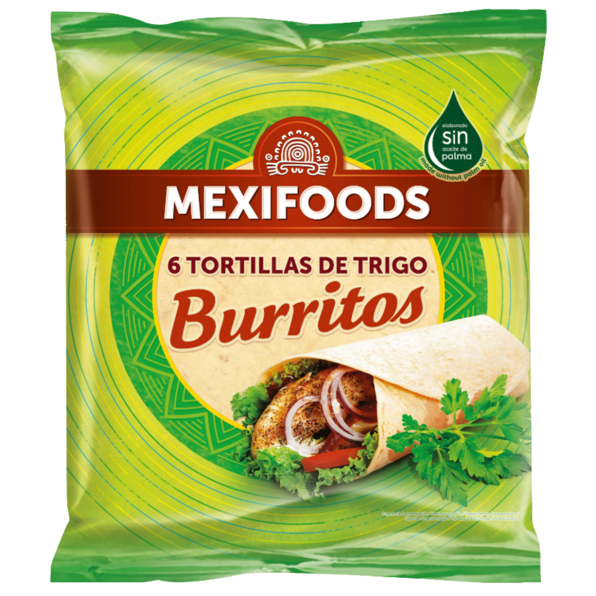 Wraps de Trigo Mexifoods