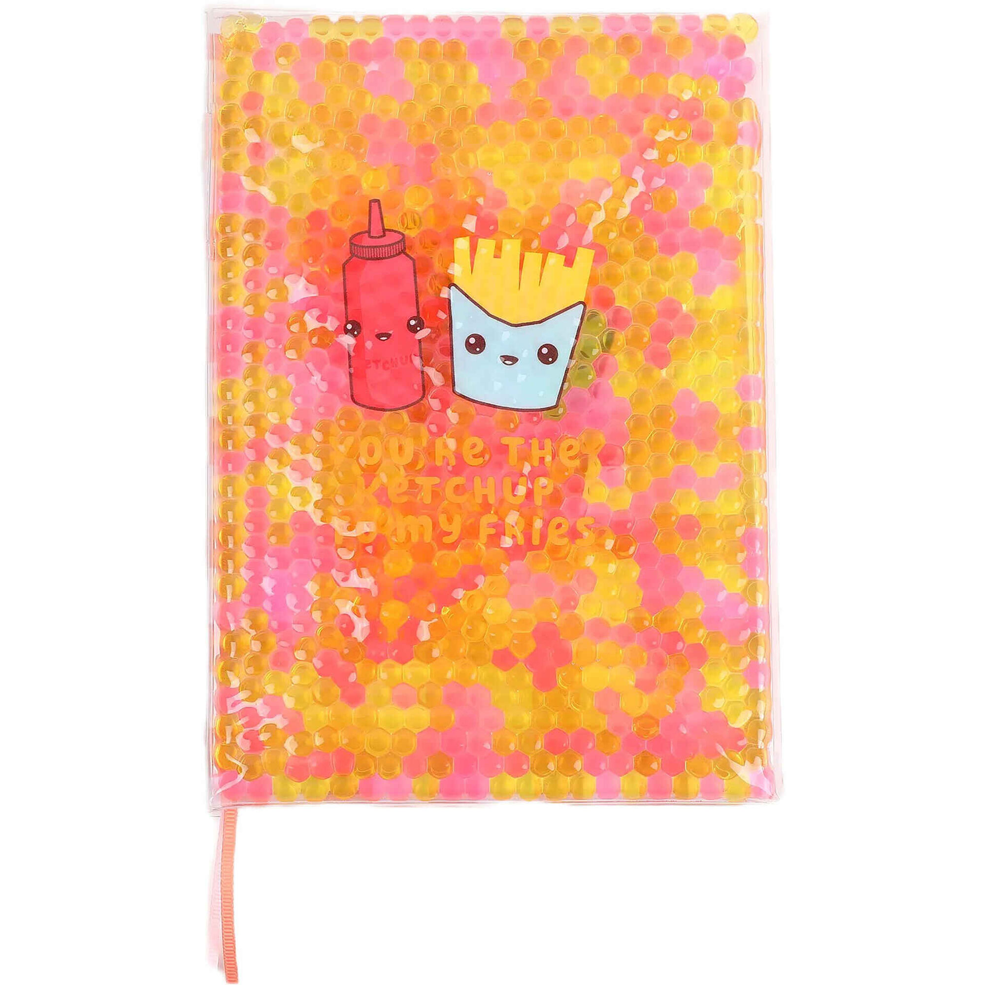 Caderno A5 Pautado Capa Squichy 80 Folhas Fun Food