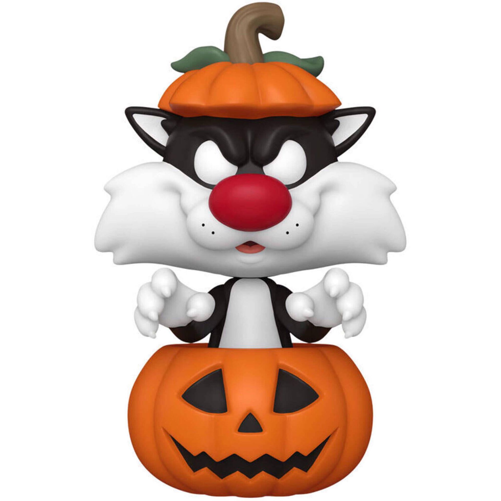 Funko - Figura Looney Tunes Halloween - Sylvester with Pumpkin