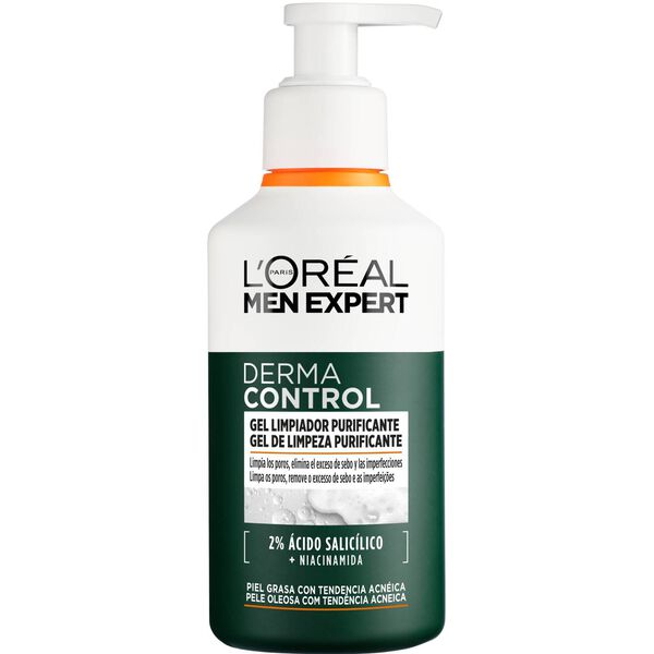 Gel de Limpeza Derma Control Purificante LOréal Paris Men Expert