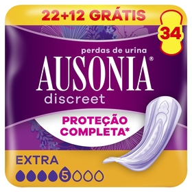 Pensos Incontinência Discreet Extra Pensos Incontinência Discreet Extra