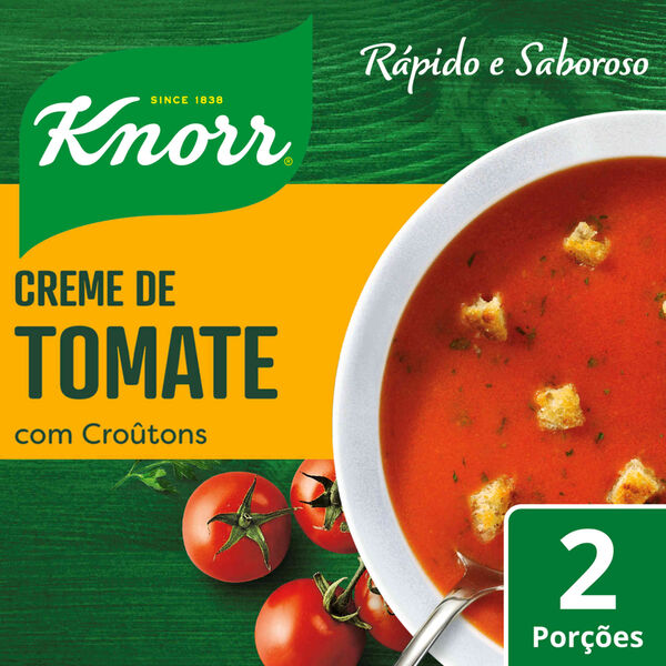Creme Tomate com Croutons Knorr