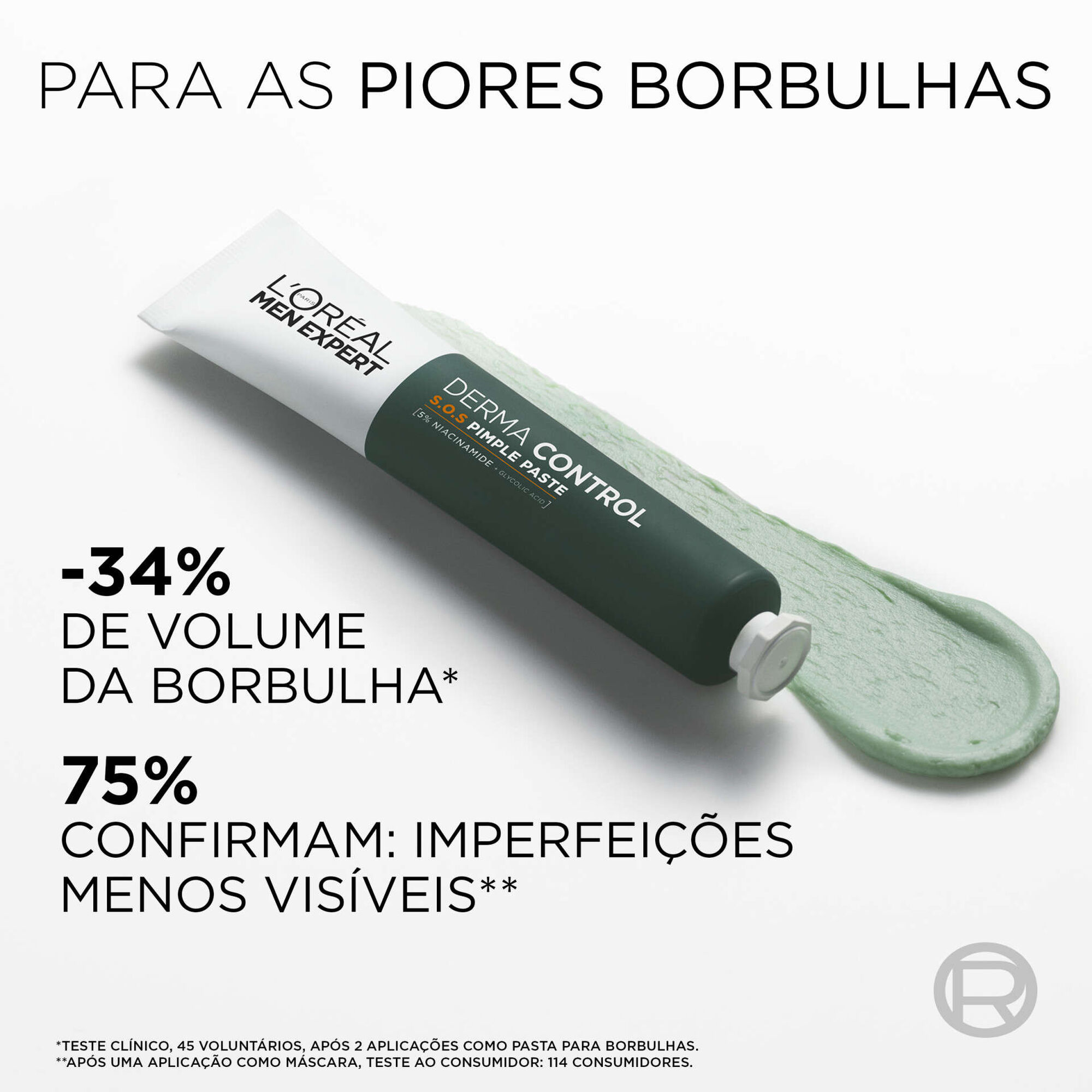 Creme de Rosto Men Expert Derma Control SOS Pimple Paste