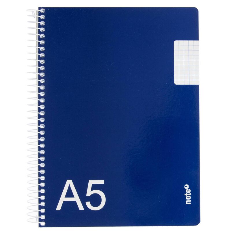 Caderno Espiral A5 Quadriculado Note!