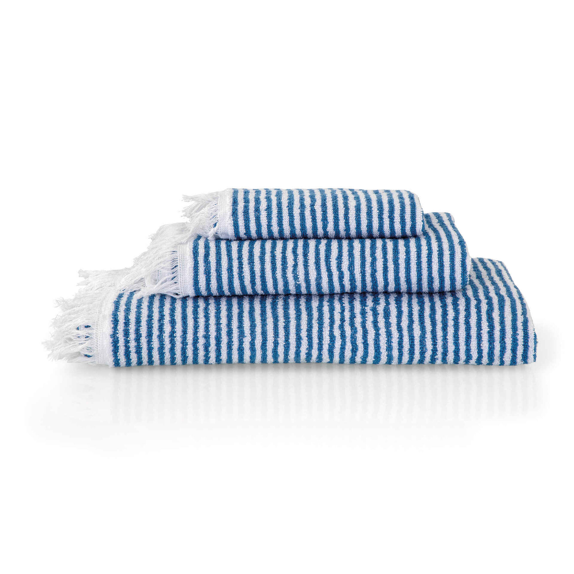 Conjunto 3 Toalhas 400g/m2 Riscas Alentejo Conjunto 3 Toalhas 400g/m2 Riscas Alentejo