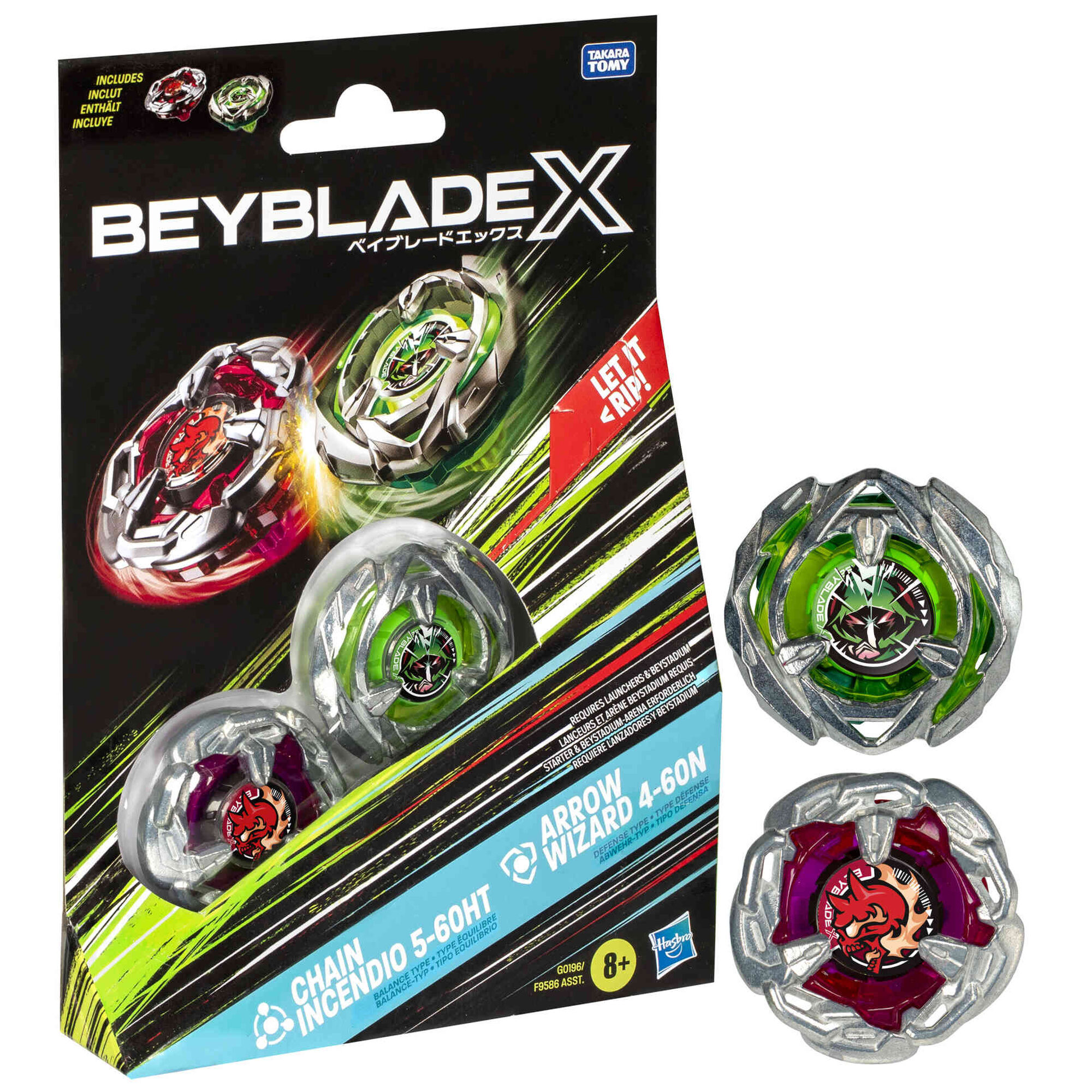 Beyblade X - Kit Duplo (vários modelos) Beyblade X - Kit Duplo (vários modelos)