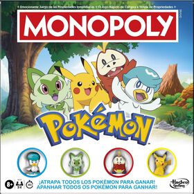 Jogo de Tabuleiro Monopoly Pokemon