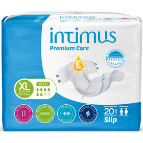 Fraldas Incontin&ecirc;ncia Plus XL Intimus