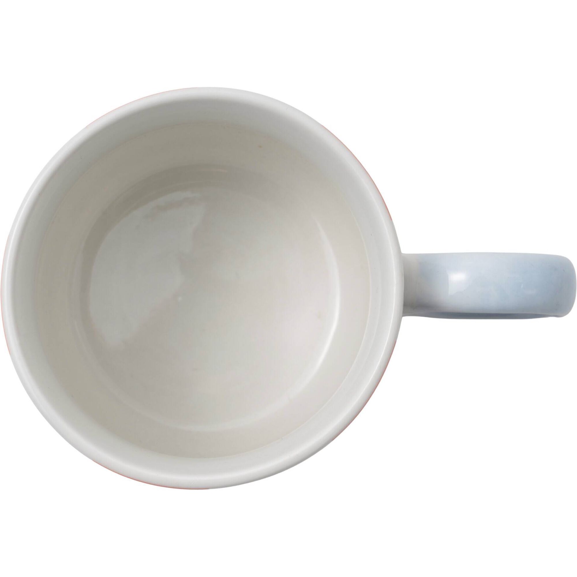 Caneca 320ml Riscas Laranjas Kasa